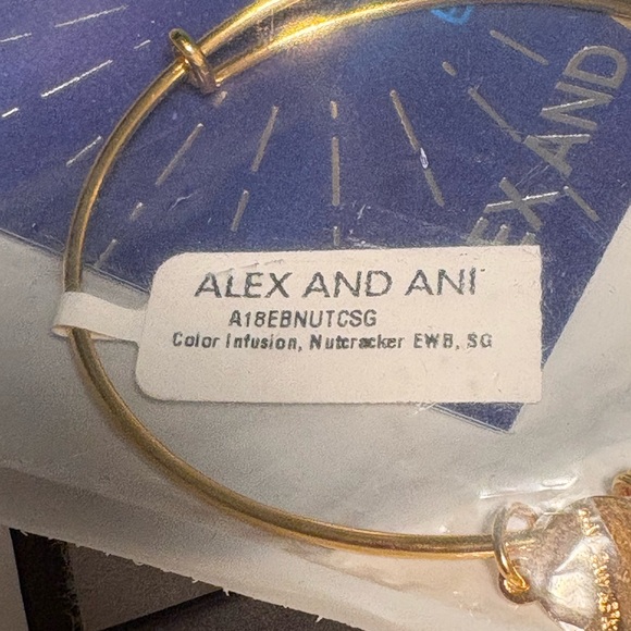 Alex and Ani Gold Nutcracker Bracelet - Picture 8 of 10